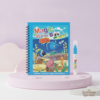 Magic Water Coloring Book - Mess-Free Creative Fun